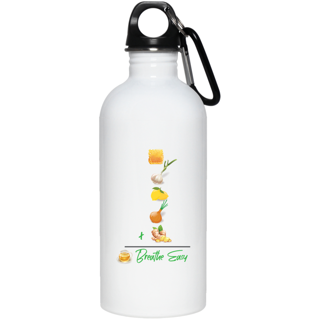 Z- Stainless Steel Water Bottle 20oz - Breathe Easy